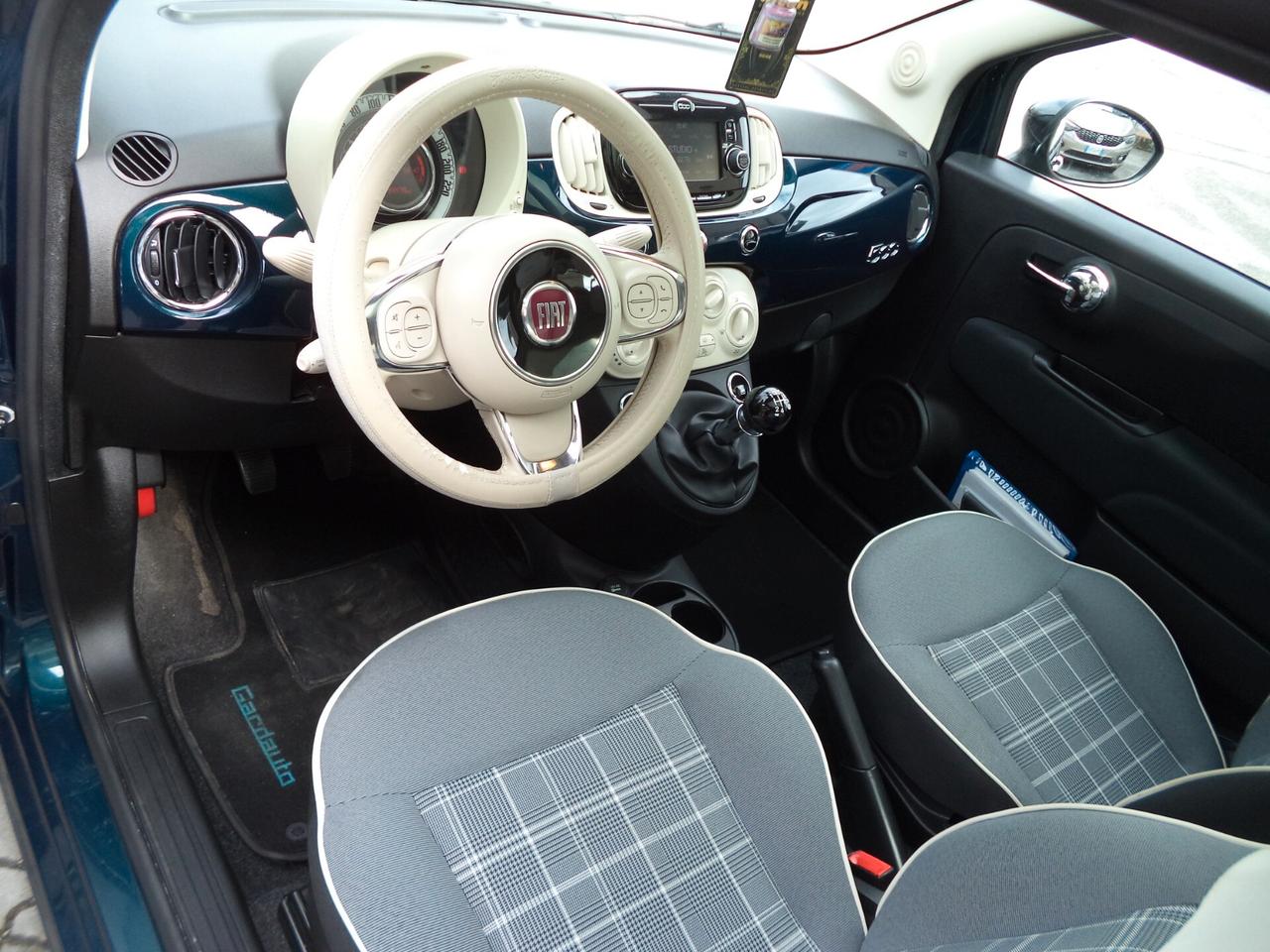 Fiat 500 1.2 Lounge OK NEOPATENTATI TAGLIANDI CERTIFICATI FIAT