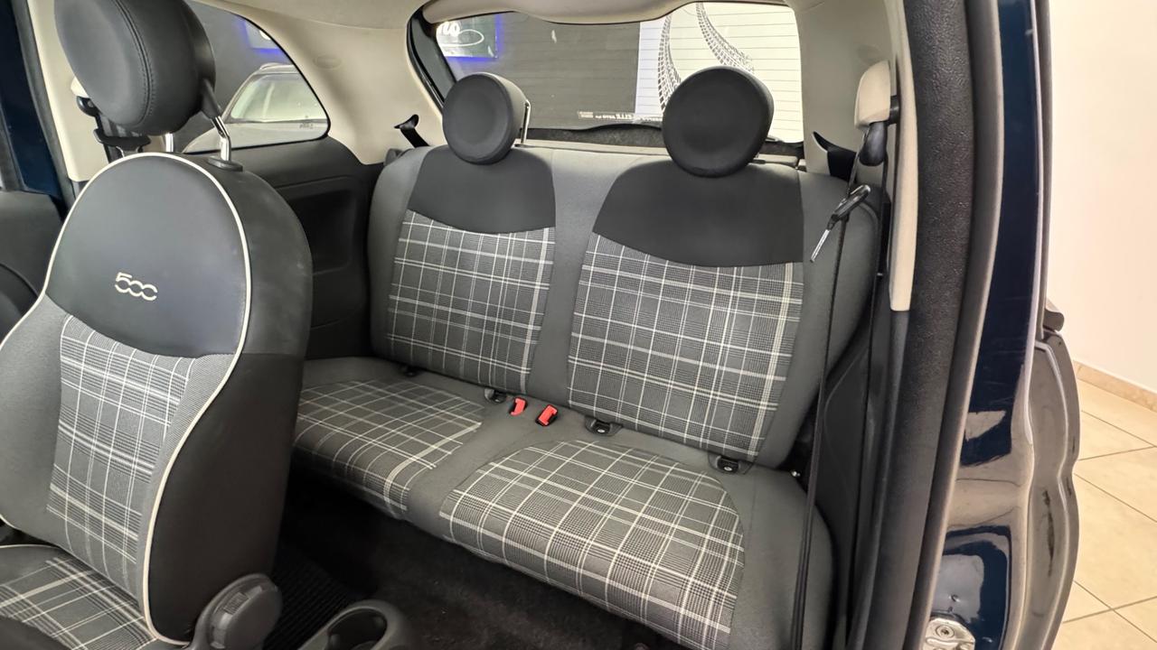 Fiat 500 1.2 Lounge Tetto Panoramico-2017