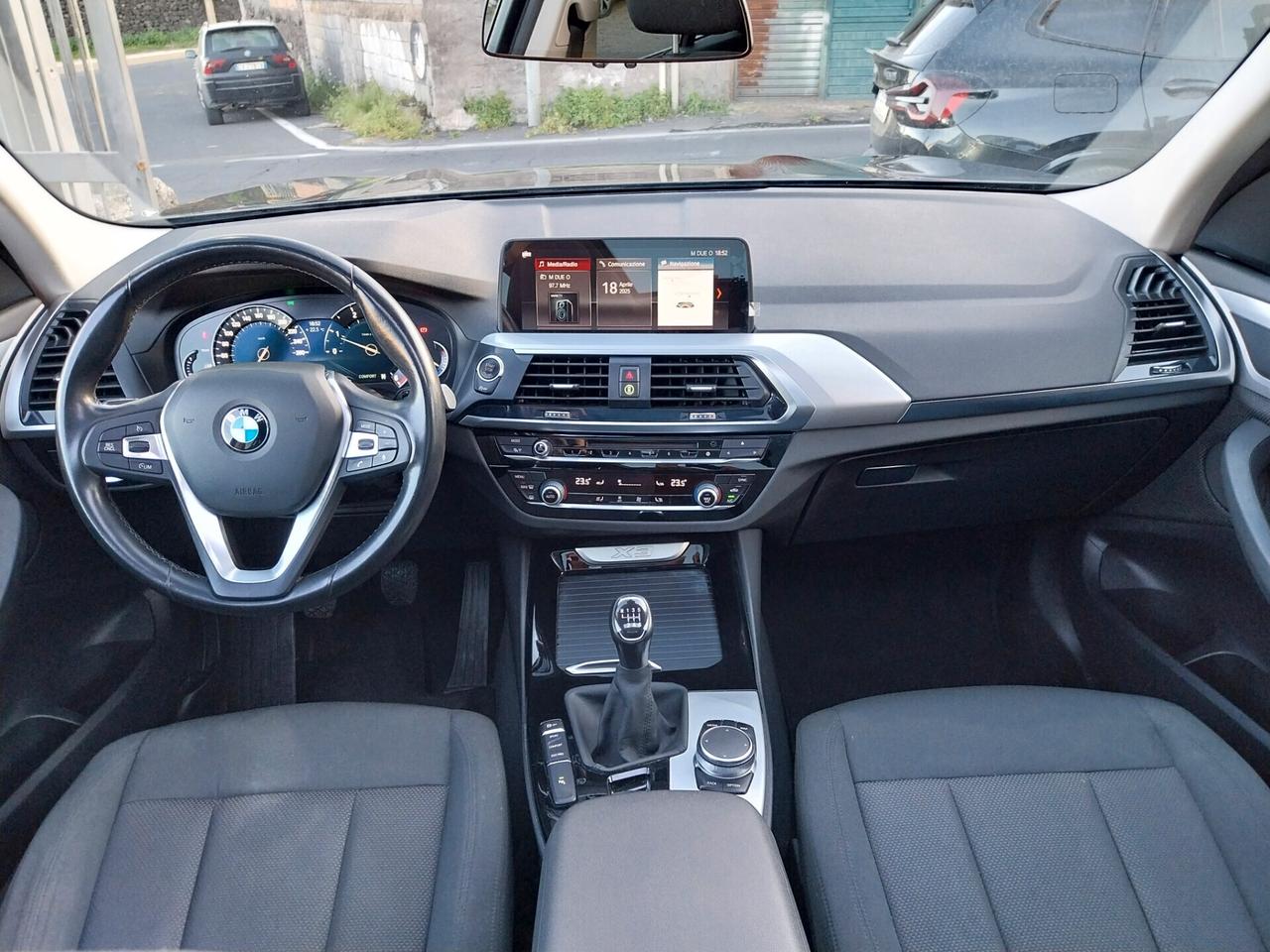BMW X3 2.0 DIESEL 150 CV CAMBIO MANUALE 2018