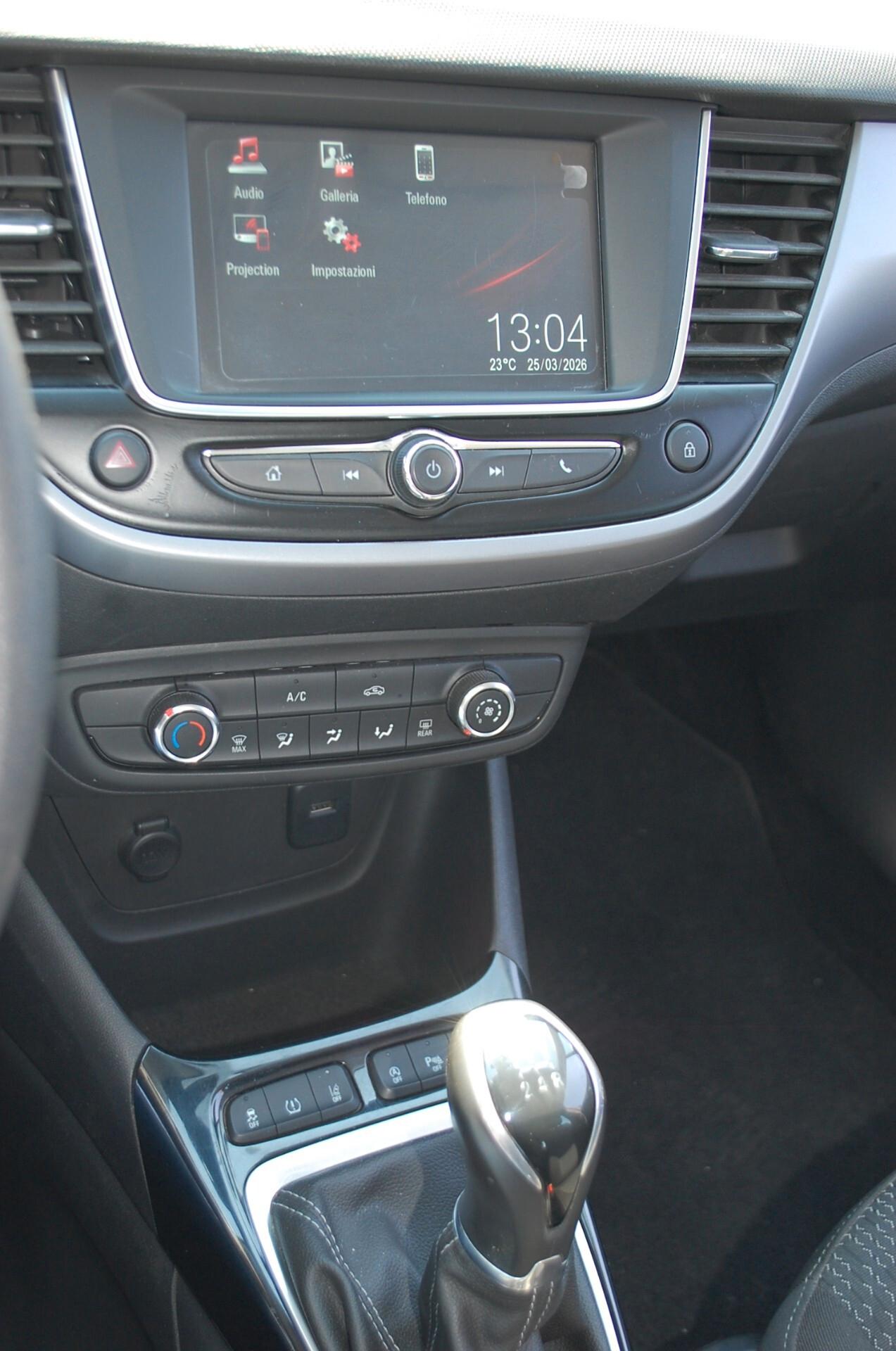 Opel Crossland X 1.2 Advance 83CV Uff Italy Lega USB Lega X