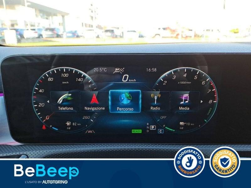 Mercedes-Benz Classe A A 250 E PLUG-IN HYBRID (E EQ-POWER)PREMIUM PLUS ED