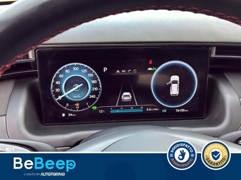 Hyundai Tucson 1.6 HEV NLINE 2WD AUTO