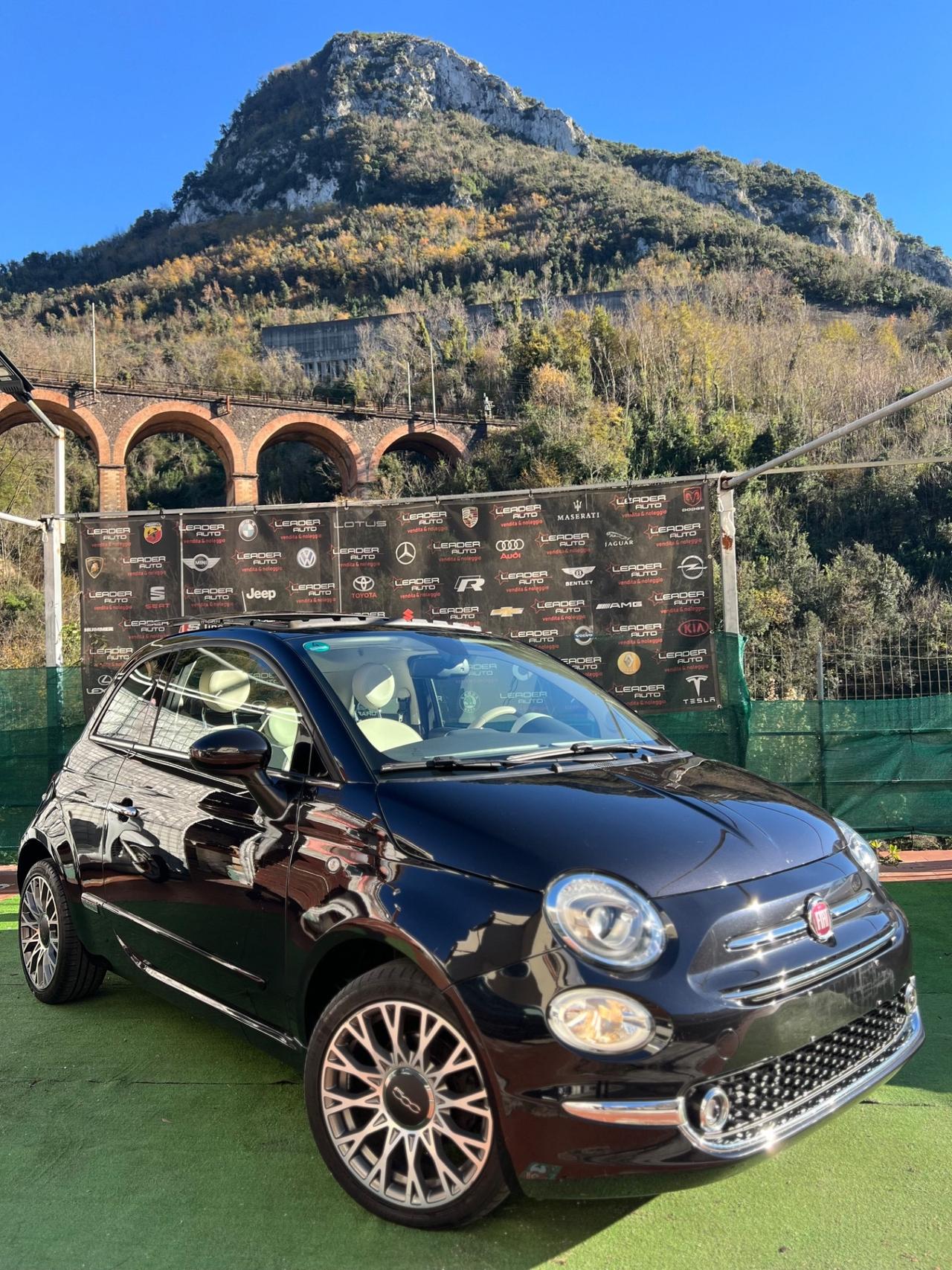 Fiat 500 1.2 69cv Lounge con Tetto Panoramico Apribile