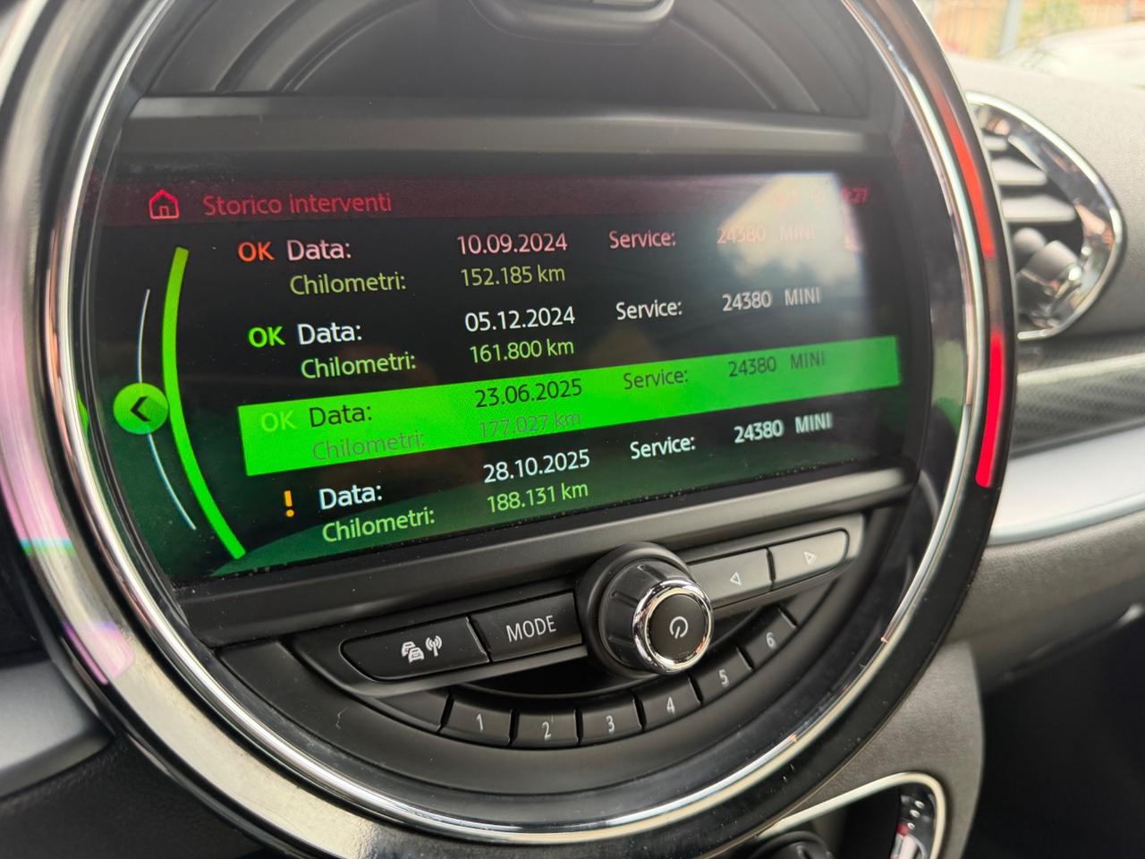 Mini Cooper Clubman D TETTO APRIBILE