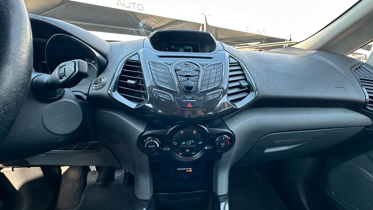 Ford EcoSport 1.5 110 CV KM CERTIFICATI-UNICO PROPRIETARIO- DISTRIBUZIONE FATTA A 83 MILA KM