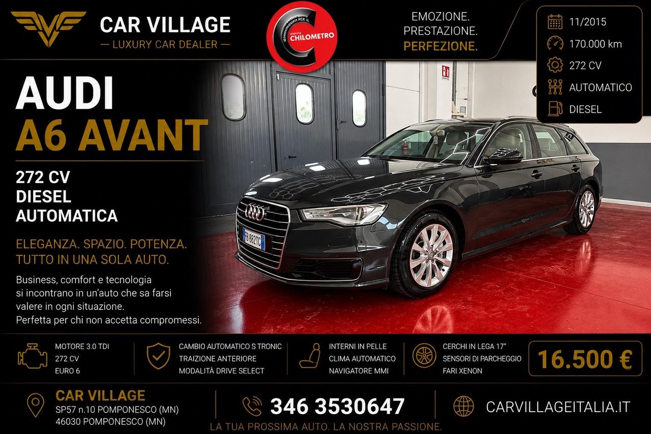 Audi A6 Avant 3.0 TDI 272 CV quattro S tronic Business Plus