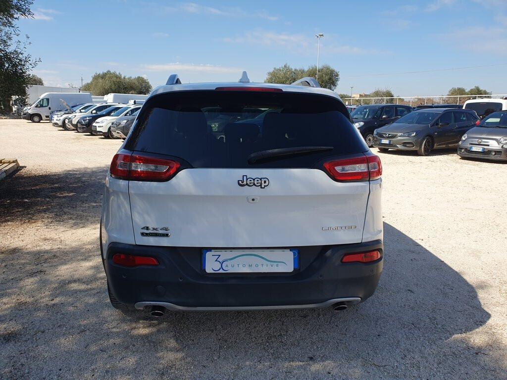Jeep Cherokee 2.0 MJ 170cv 4WD AT9 Limited*Tetto*Pelle*Sed. Elettr.*