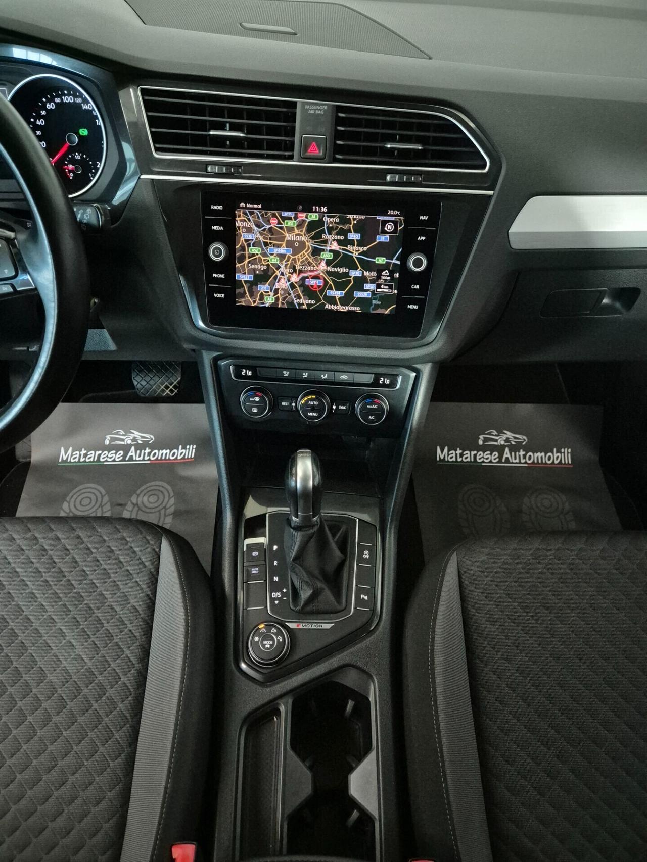 Volkswagen Tiguan 2.0 150cv 4Motion DSG CarPlay RADAR Finanziabile