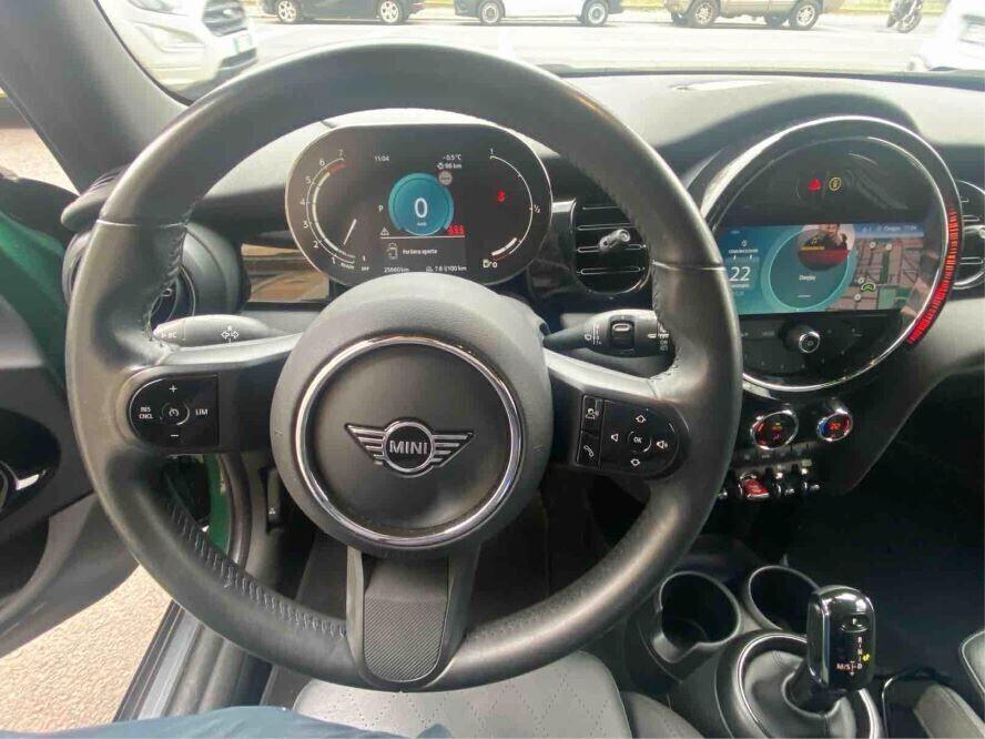 Mini 1.5 COOPER 5 porte INTERNI PELLE NAVY