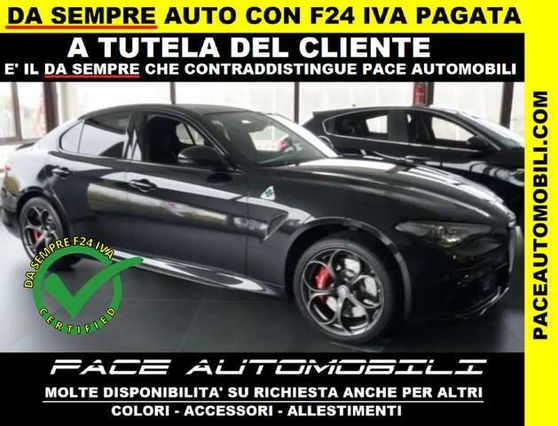 Alfa Romeo Giulia QUADRIFOGLIO ACC HARMAN KARDON FORNIAMO F24 IVA