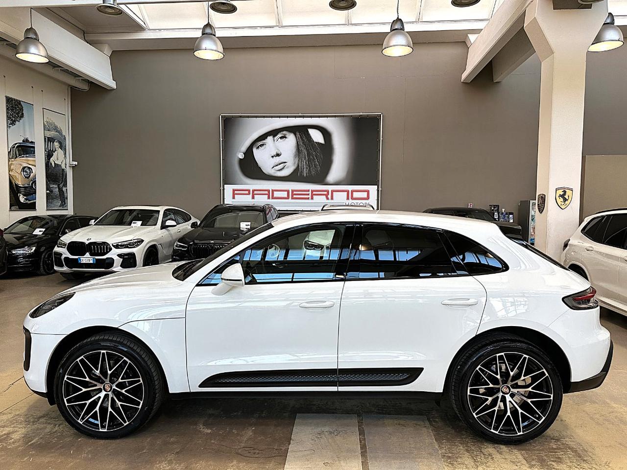 Porsche Macan 2.0 265cv PDK-21"-PDLS-PASM-Pelle nera-Scarichi Sport