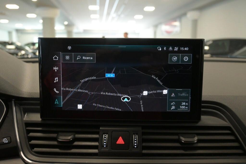 AUDI Q5 SPORTBACK 40 TDI 204CV S-TRONIC QUATTRO BUSINESS ADVANCED ( FARI LED - VIRTUAL COCKPIT - ADAPTIVE CRUISE - CLIMA TRIZONA - NAVI - MIRROR - PDC - CERCHI 18 )