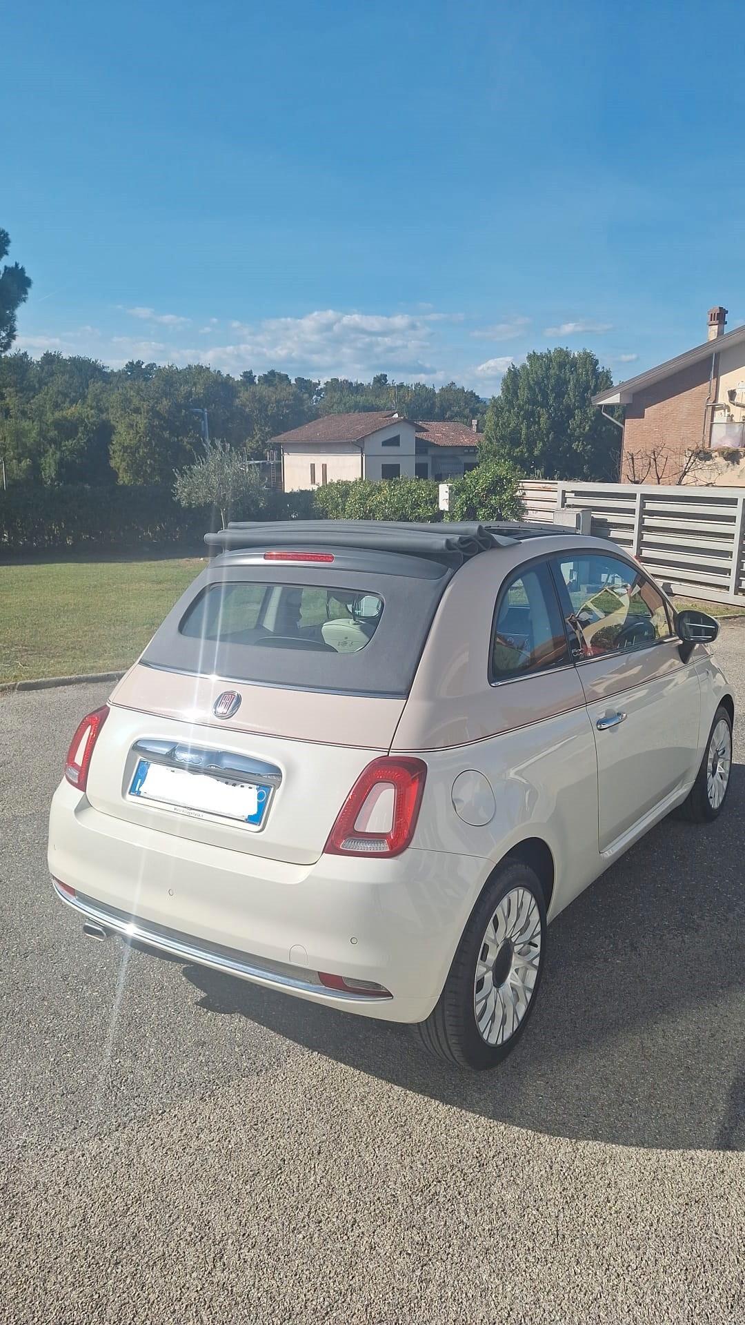 Fiat 500 C 1.3 Multijet 95 CV 60°-UNIPRO-KM 5.700--PARI AL NUOVO-SOLO 560 ESEMPLARI