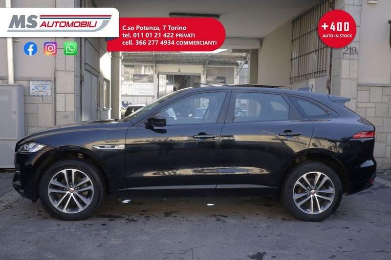 Jaguar F-Pace Jaguar F-Pace 2.0 D 180 CV AWD aut. R-Sport Unicoproprietario