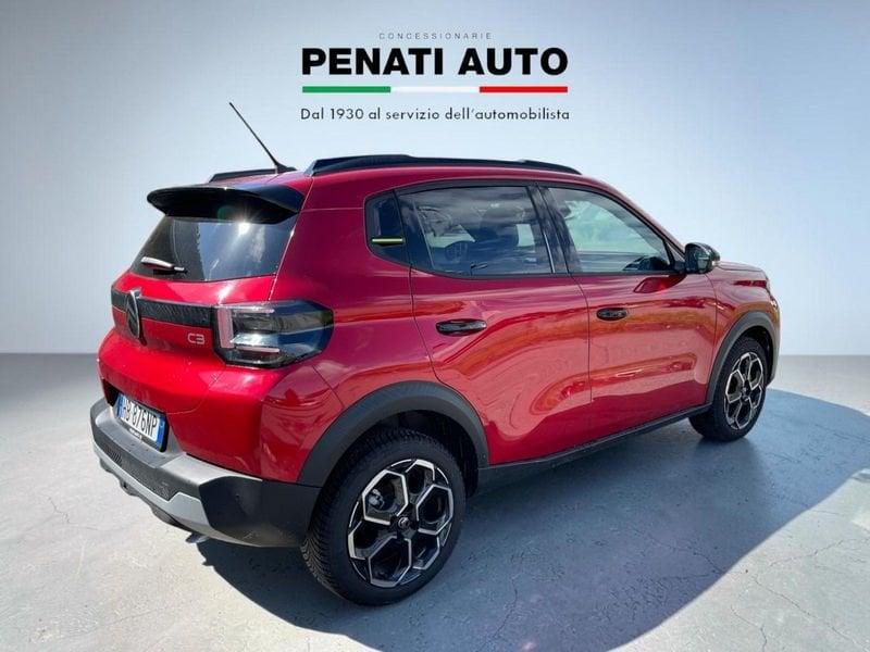 Citroën C3 Hybrid 110 cv Automatico MAX