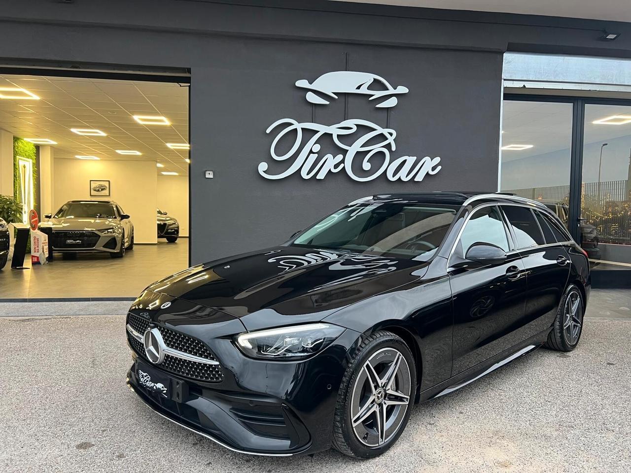 MERCEDES C220 S.W. PREMIUM PRO AMG 2.0 MHEV 200CV TETTO PELLE NAVI ANNO 2022