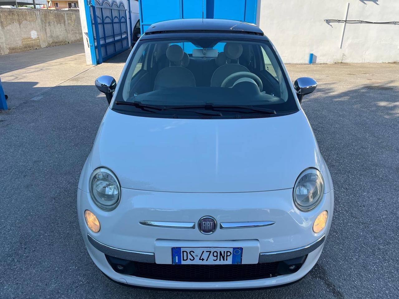 Fiat 500 Lounge 1.2 benz-tetto apri-2008