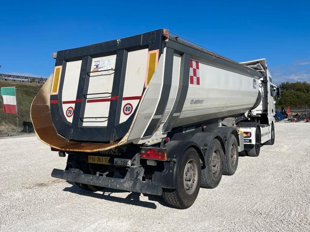 Autocarro MAN 18 480 FT + semirimorchio MENCI