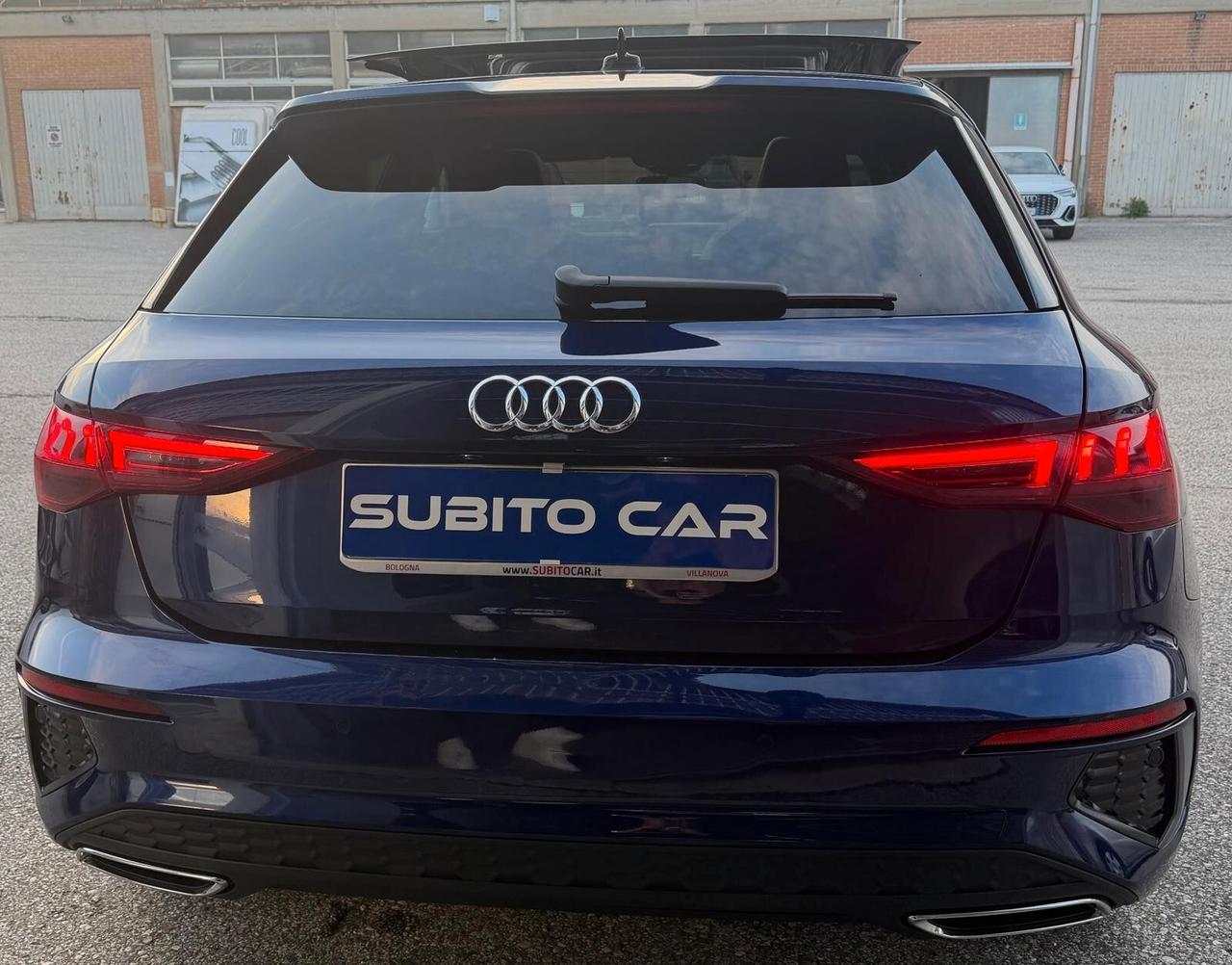 Audi A3 SPB 35 TDI S tronic line edition TETTO APRIBILE INTERNI PELLE E ALCANTARA S-LINE