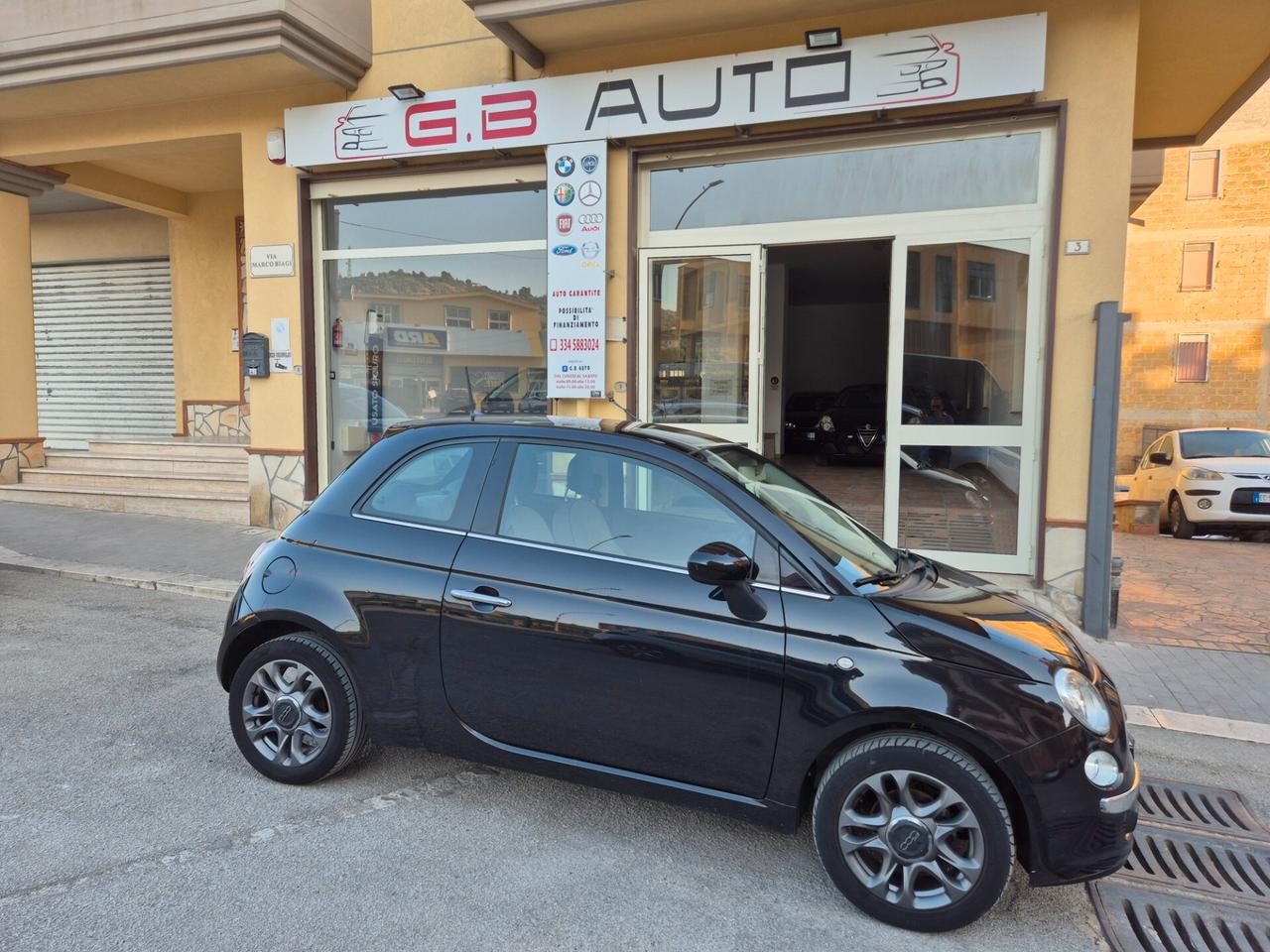 FIAT 500 1.2 BENZINA ANNO 2012 TETTO PANOR KM CERTIF