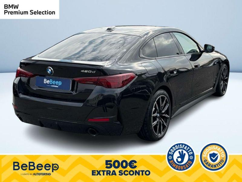 BMW Serie 4 Gran Coupé 420D GRAN COUPE MHEV 48V XDRIVE MSPORT PRO AUTO