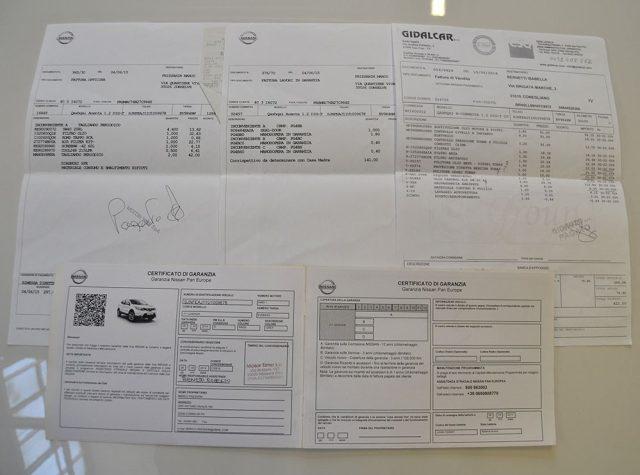NISSAN Qashqai 1.2 DIG-T Tekna Navigatore Ok Neopatentati