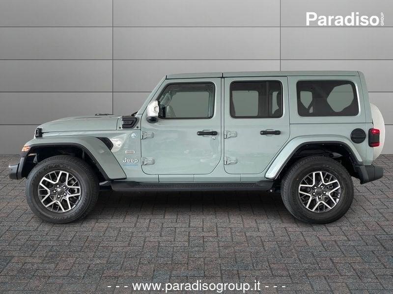 Jeep Wrangler wranler phev Plug-In Hybrid My23 Sahara 2.0 4xe Phev 380cv At8