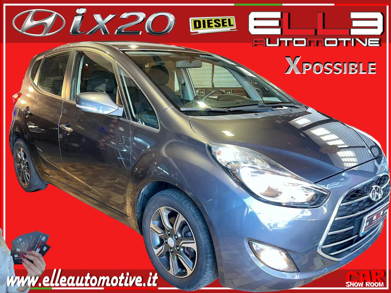 Hyundai iX20 1.4 CRDI XPossible 10/2015