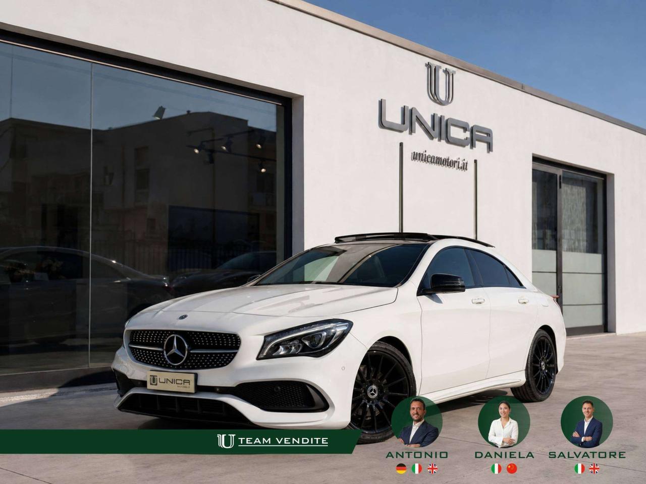Mercedes-Benz CLA 200 D 2.2 136CV AMG Premium Auto TETTO ITALIANA UNICO PROPRIETARIO