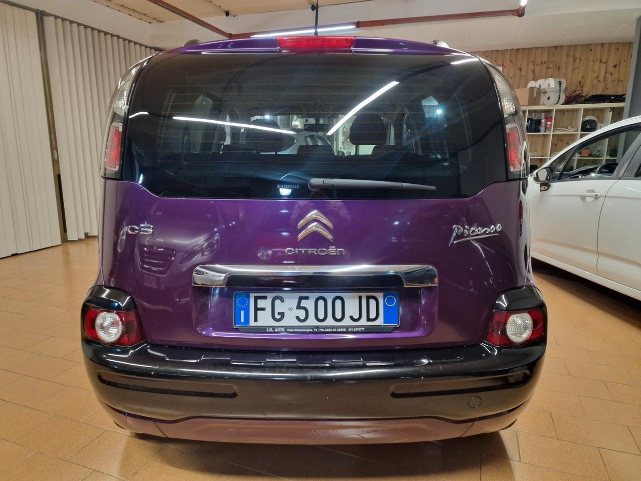 Citroen C3 Picasso 1.6 diesel, anno 2017, 172 mila chilometri