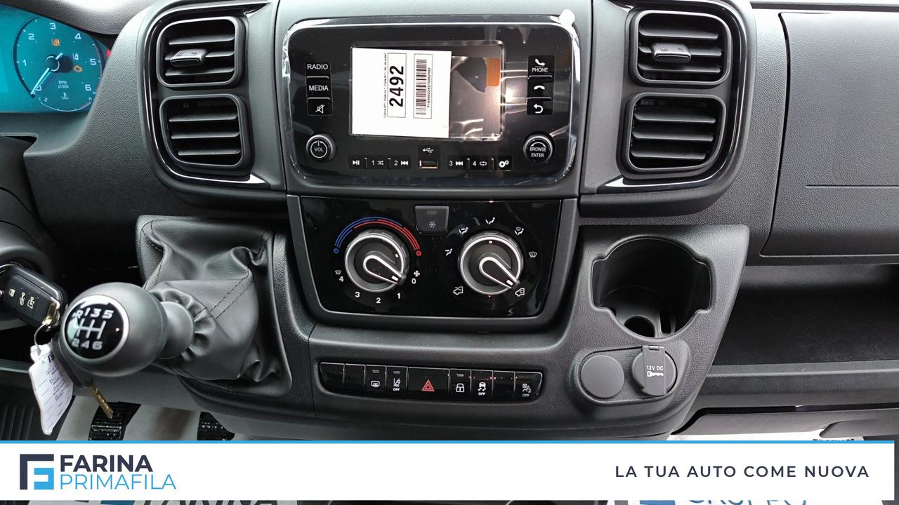 FIAT Ducato Serie 2 My25.5 Ducato Furgone Lastrato L2h2 33 2.2 Diesel 140 Cv M