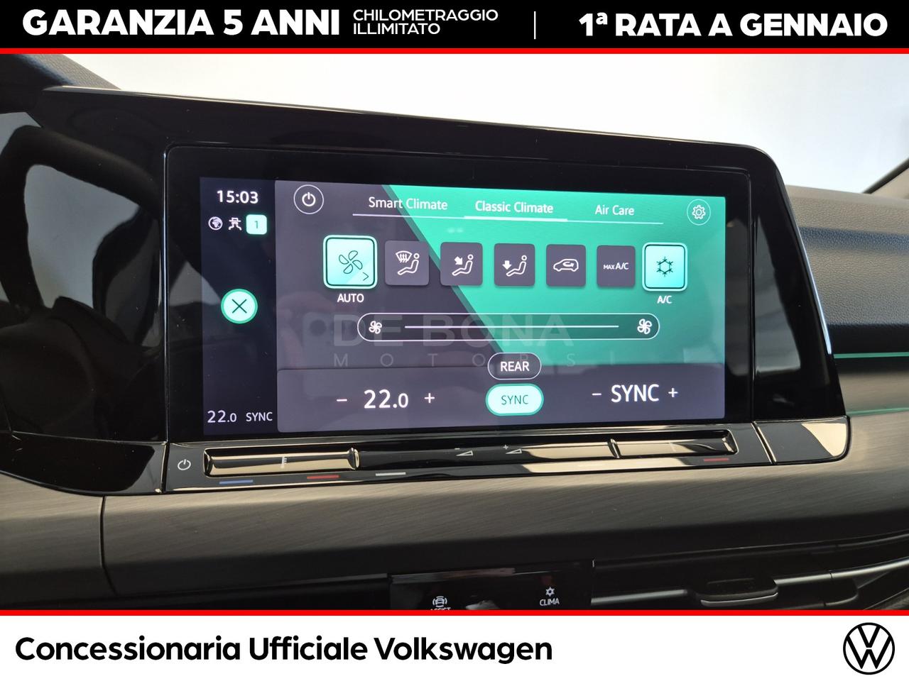 Volkswagen Golf 1.5 etsi evo style 130cv dsg