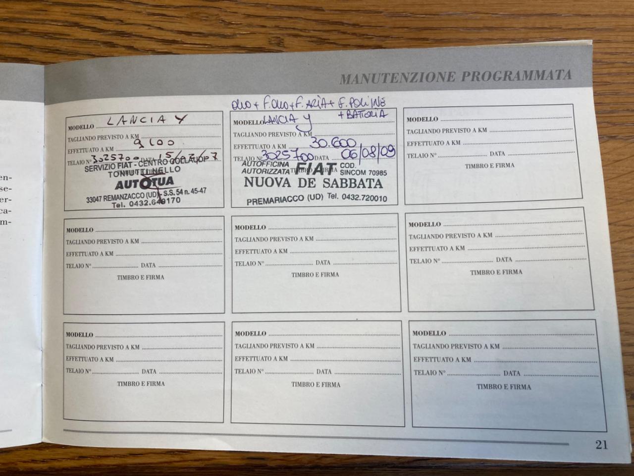 LANCIA YPSILON MULTIJET (CAMBIO AUTOMATICO)