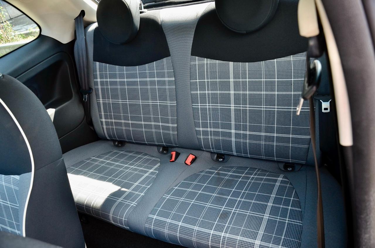 FIAT 500 1.2 LOUNGE 69cv , TUTTI SERVICE FIAT, EURO 6D, TETTO, A/C, PERMUTE
