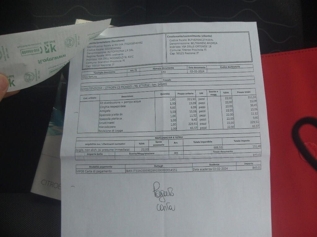 Citroen C3 Picasso 1.6 HDi 90 CV - 2014