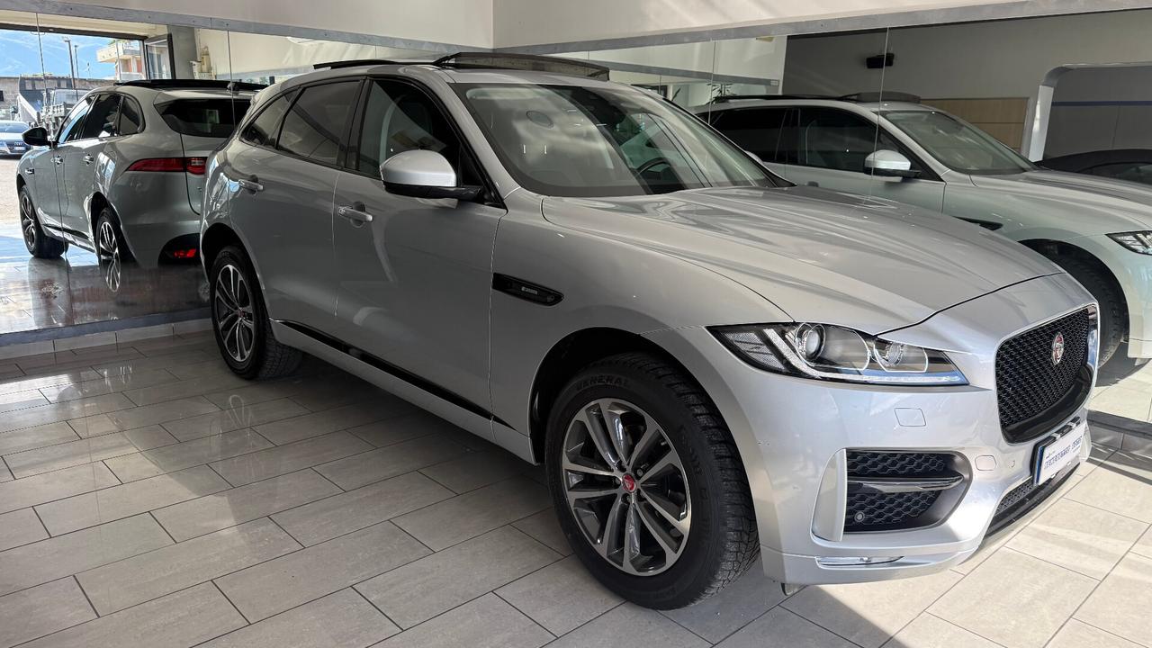 Jaguar F-Pace 2.0 D 180 CV AWD aut. R-Sport tetto apribile
