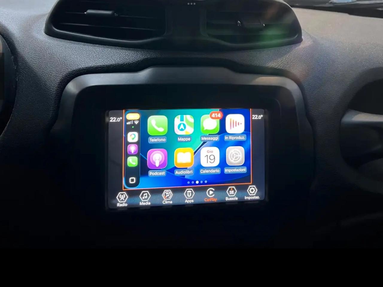 Jeep Renegade 1.6 Mjt 120 CV Longitude Gancio Traino