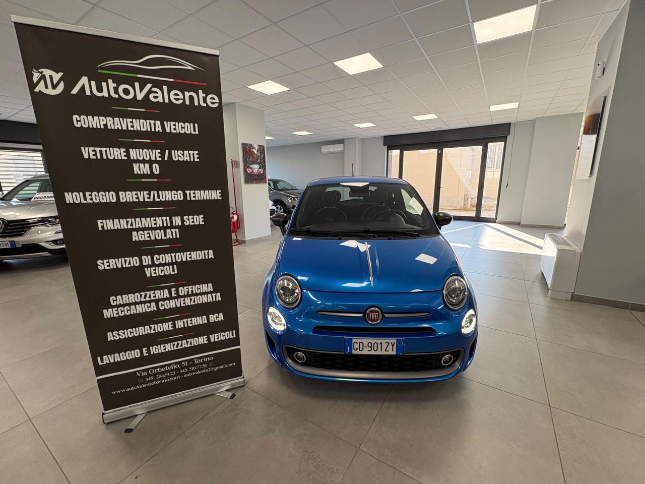 Fiat 500 1.0 Hybrid 70 cv Sport Italia 2020 km 56000