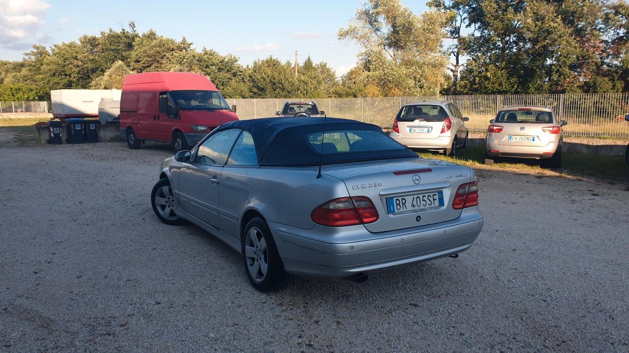 Mercedes-benz CLK 230 Kompressor cat Cabrio Avantgarde
