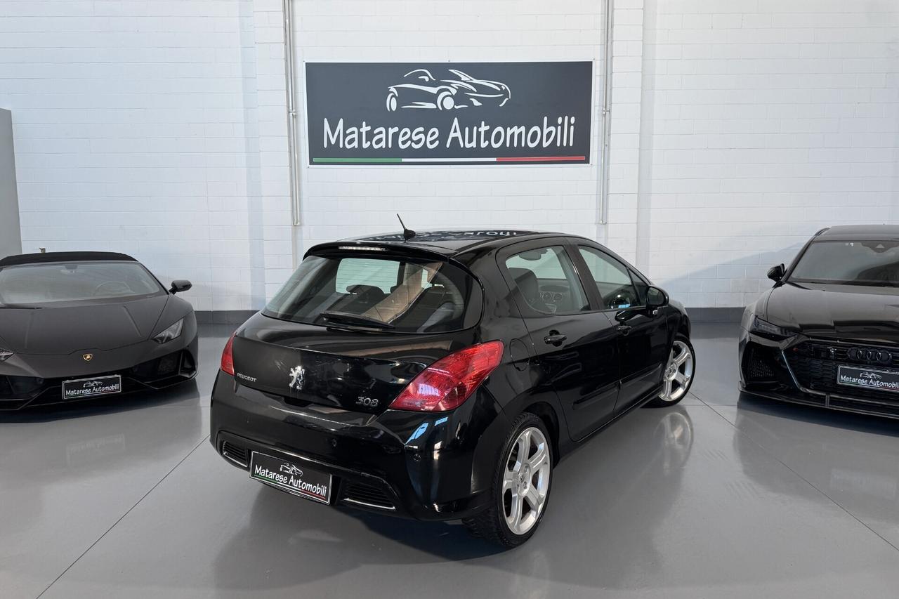 Peugeot 308 GT 1.6 THP 175CV Turbo TettoPanoramico Lane Assist