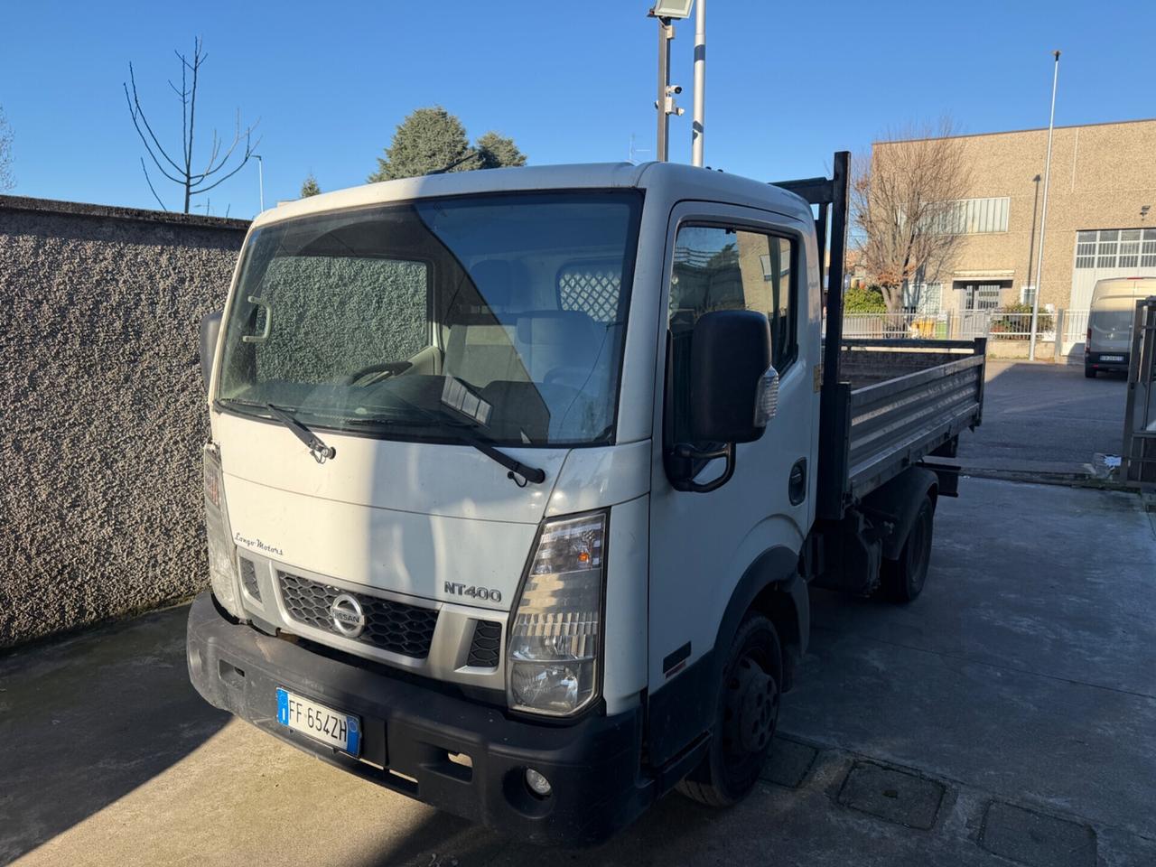 NISSAN CAB STAR NT400 2016 3.0D EURO6B RIBALTABILE TRE LATI