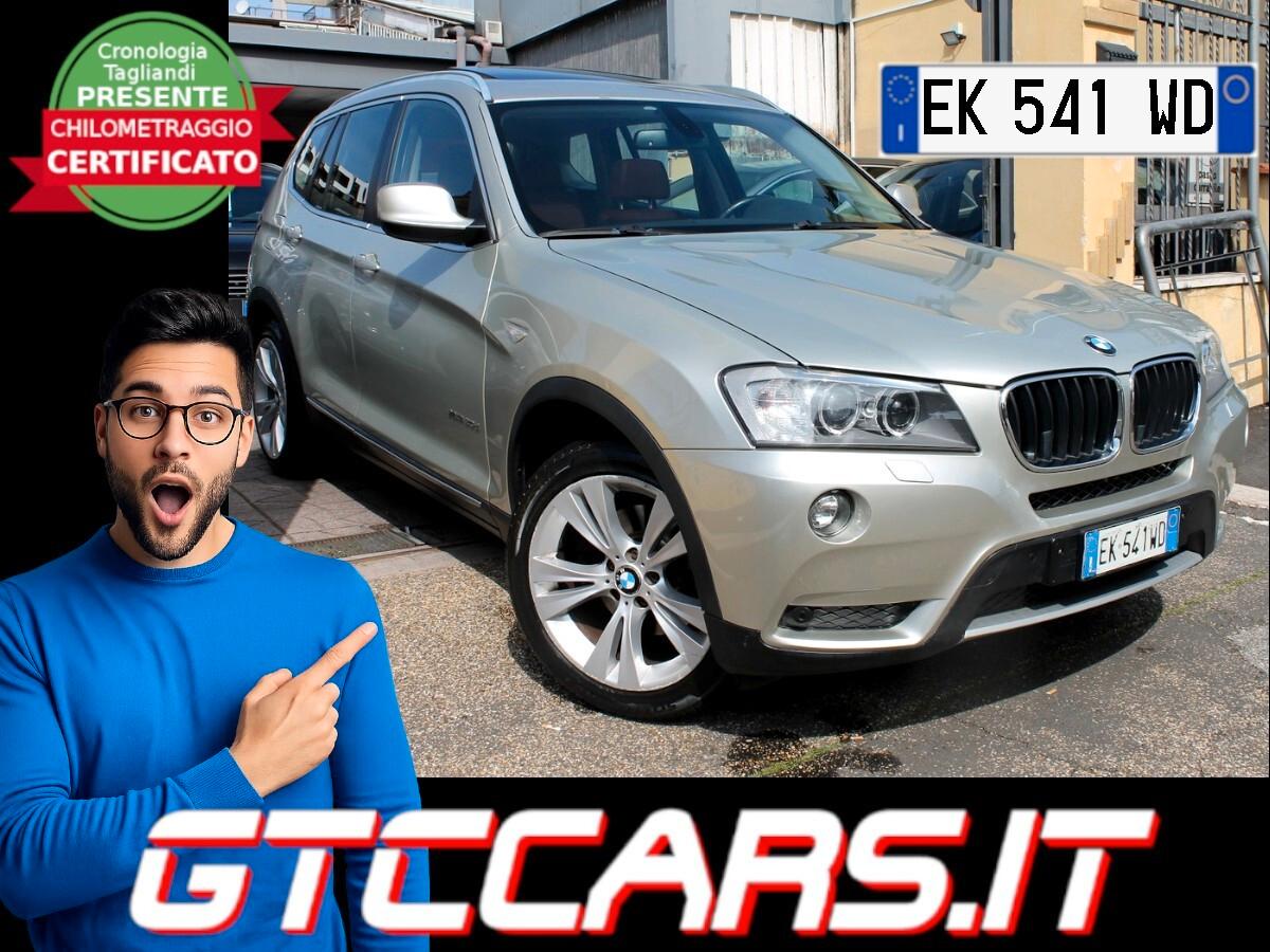 Bmw X3 xDrive20d Futura aut Xeno Tetto apribile Pelle Navi Pro