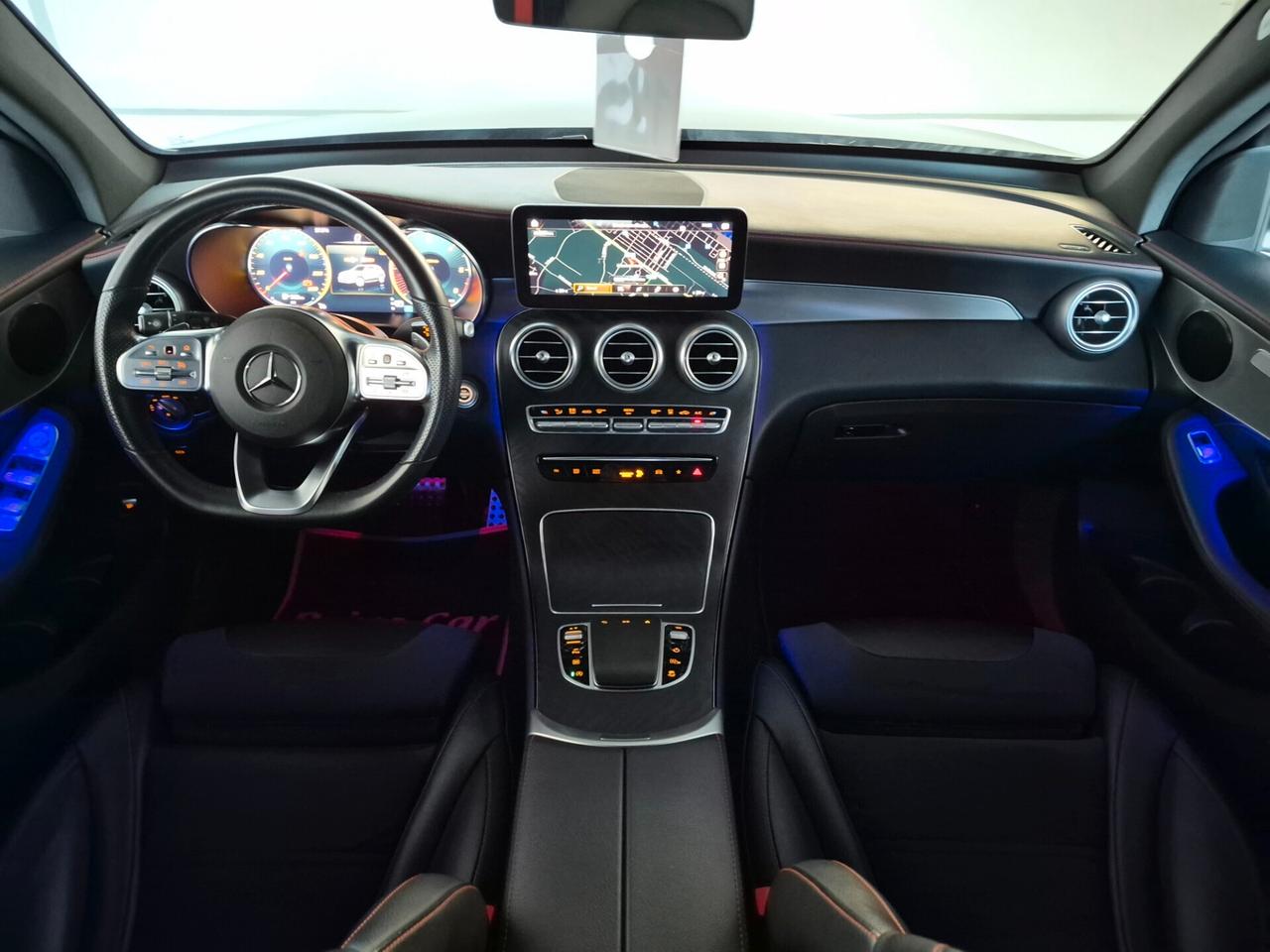 Mercedes-Benz GLC 220 D PREMIUM AMG 4MATIC AUTOMATICA LED NAVI APPLE CAR PLAY/ANDROID AUTO SEDILI ELETTRICI RISCALDABILI RETROCAMERA BLACK PACK