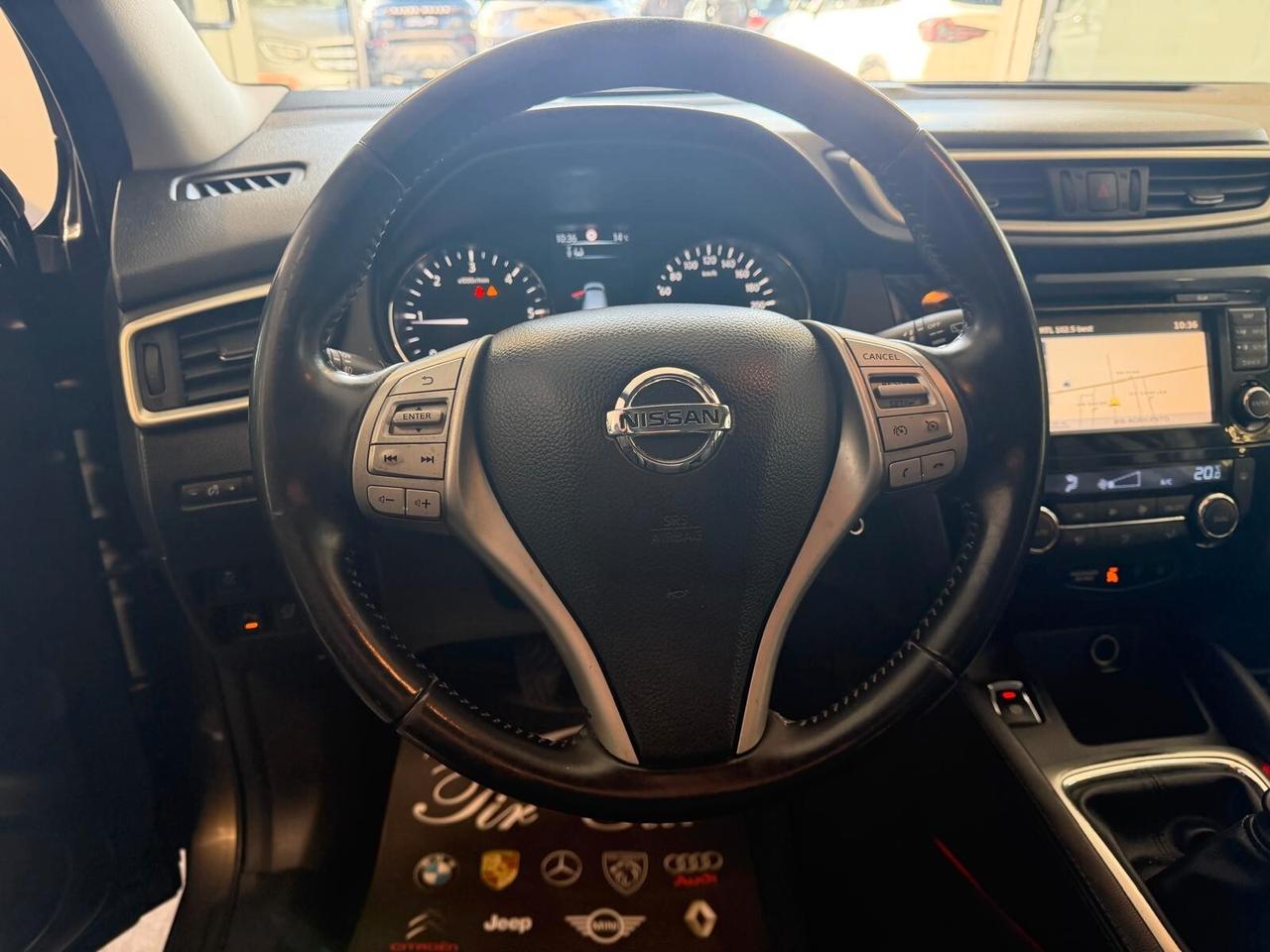 NISSAN QASHQAI 1.5 DCI 110CV NAVI CAM OK NEOPATENTATI ANNO 2014