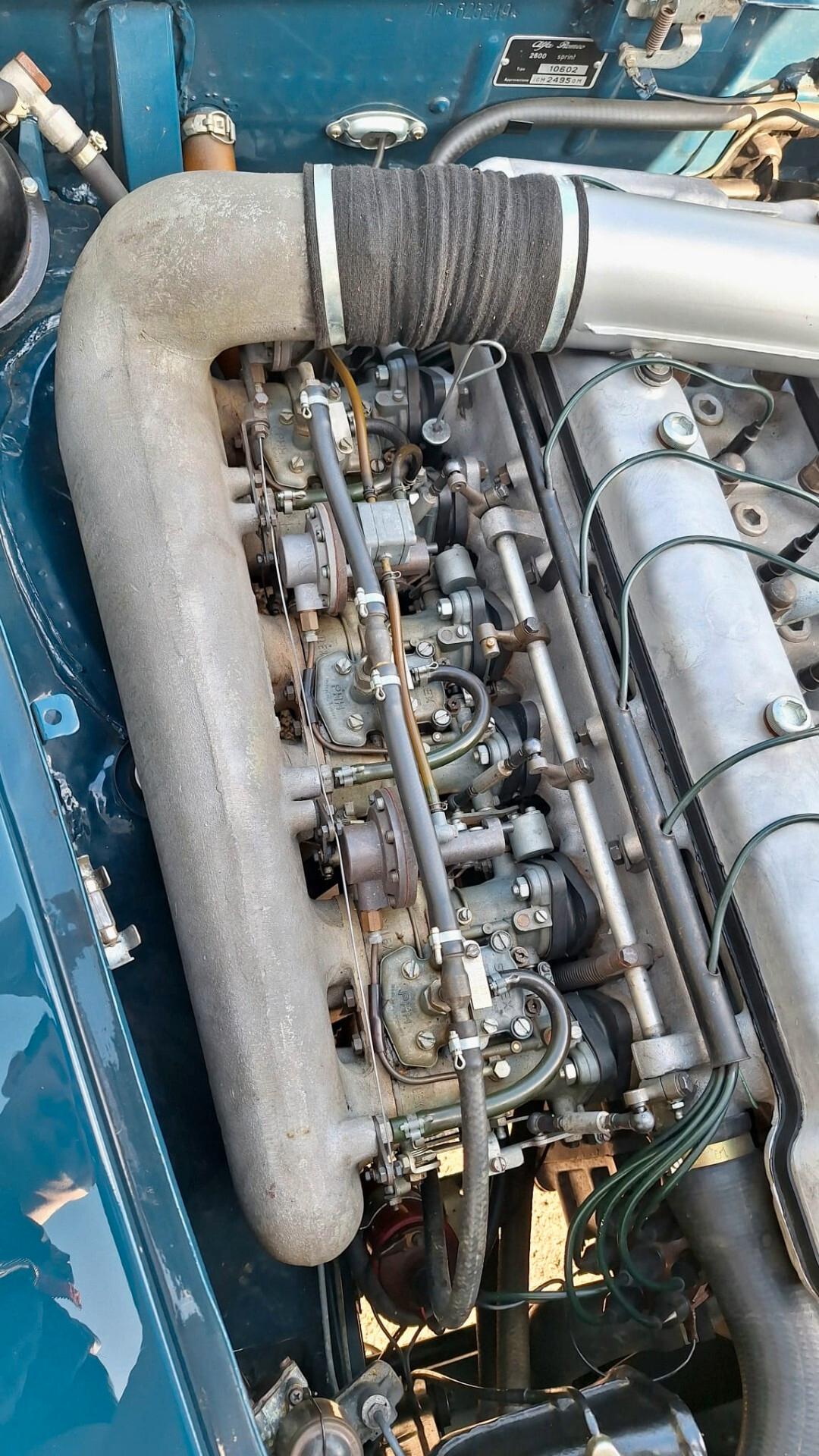 Alfa Romeo Sprint 2600 - Targa Nera - Omologata ASI Targa ORO