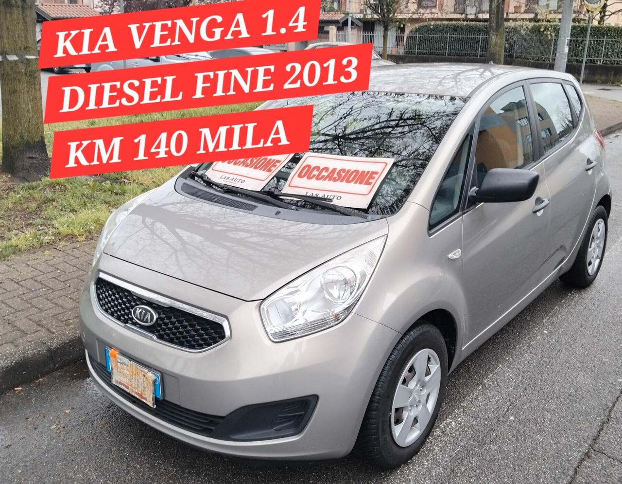 Kia Venga 1.4 CRDi 90CV Cool 5 PORTE EURO 5 KM 140 MILA IDEALE X NEO PATENTATI A 3.999 EURO
