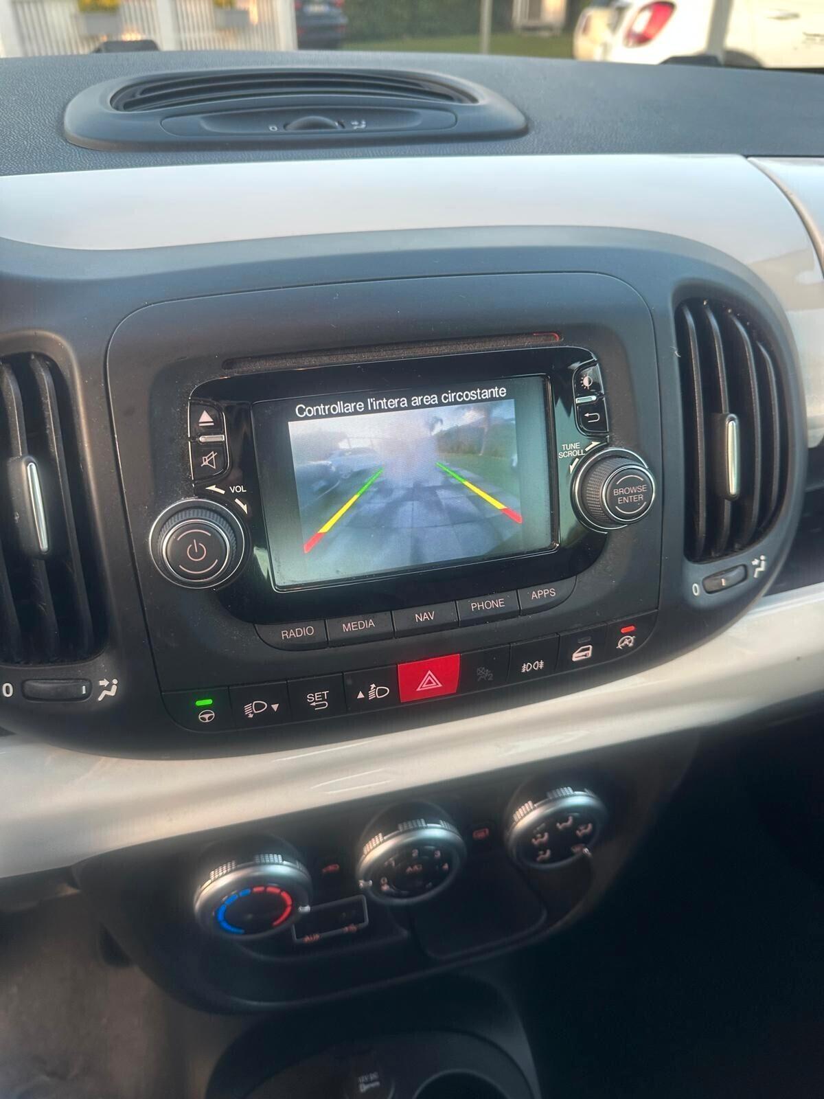 Fiat 500L 1.3 MJT 95 CV Lounge 2017 INTERNI MISTO PELLE
