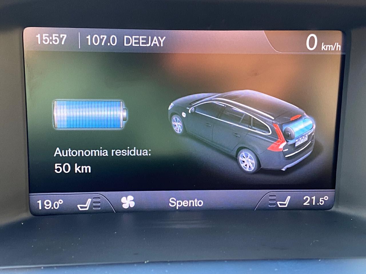 Volvo V60 D6 AWD Geartronic Plug-In -Gancio -Unico Proprietario