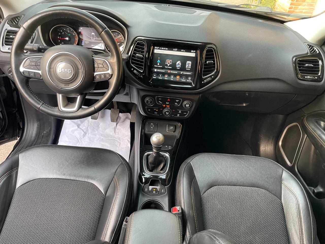 Jeep Compass 1.6 120 CV Mjt 2WD Limited FULL PELLE DISTR. NAVI EURO 6