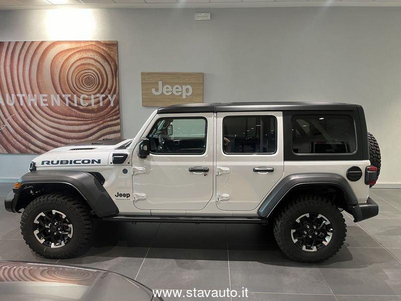 Jeep Wrangler Unlimited 2.0 PHEV ATX 4xe Rubicon - Nuova da immatricolare